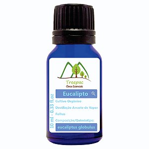 Óleo Essencial de Eucalipto Globulus - 10 ml