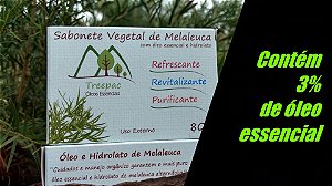 09 Sabonetes Vegetais De Melaleuca