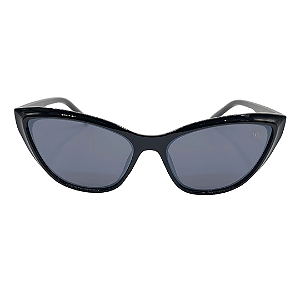 Óculos de sol Nova York - Armação preta e lentes preta