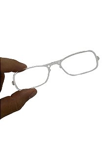 Armação clip para lente de grau que encaixa nos óculos modelos esportivos
