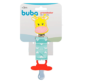 Prendedor De Chupeta  3m+ Girafinha - Buba