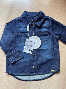Camisa Jeans infantil -Animê