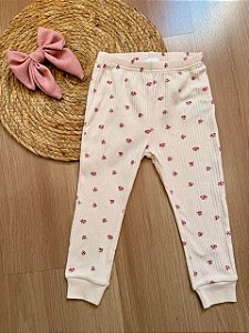 Calça Zara-  Canelada Florida
