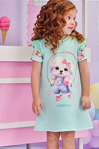 Vestido em  Fly Tech- Kukiê