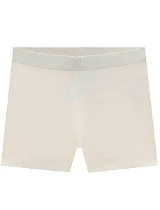 Shorts Basic em Cotton Kukiê bege