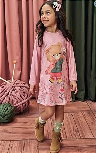 Vestido em Malha Fresh - Kukiê Infantil Menina