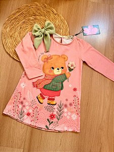 Vestido em Malha Fresh - Kukiê Infantil Menina