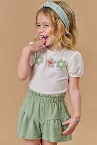 Conjunto Infantil Menina Kukiê - Alecrim