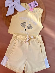 Conjunto Infantil Esportivo Tennis Club em Cotton