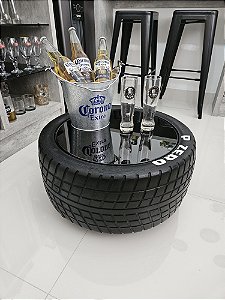 Mesa de Centro Pneu Chuva - Pirelli PZero 285/645 18"
