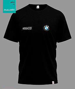 Camiseta BMW R1250 GS Bordado - Preta