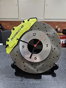 Expositor 3.0 Disco de Freio PERFURADO com Relógio - PORSCHE