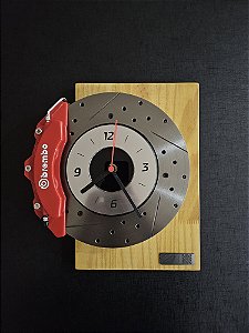 Relógio Parede 3.5 Disco de Freio Ventilado e Perfurado - BREMBO
