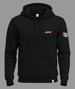 Moletom F1 Bordado - Preto