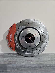 BigBrake PERFURADO com Relógio Parede - BREMBO