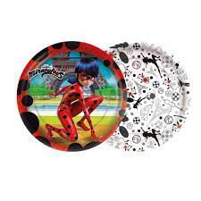 PRATO DE PAPEL LADYBUG18 CM REGINA