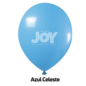 BALÃO LISO AZUL CELESTE