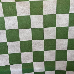 Tnt Estampado Metro - Quadriculado Verde