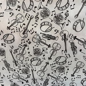 Tnt Estampado Metro - Instrumentos Musicais e Notas