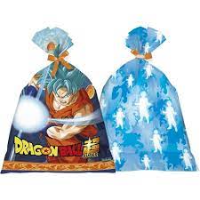 SACOLA PLASTICA DRAGON BALL C/8 - FESTCOLOR