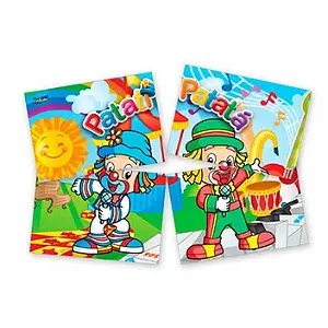 PAINEL 4 LAMINAS PATATI PATATA INFANTIL