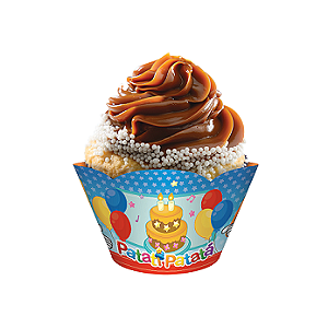 PORTA CUPCAKE PATATI PATATA PARABENS - FESTCOLOR
