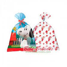 SACOLA PLASTICA SNOOPY FESTCOLOR