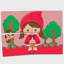 PAINEL DECOR. CHAPEUZINHO VERMELHO 4 LAMI.-FESTCOLOR