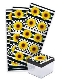 ADESIVO GIRASSOL QUADRADO PCT C/30 UN FESTCOLOR