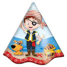 CHAPEU PIRATAS C/8 UND - FESTCOLOR