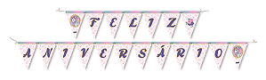 FAIXA FELIZ ANIVERSARIO UNICORNIO