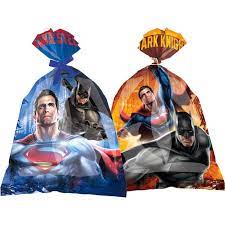 SACOLA PLASTICA BATMAN VS SUPERMAN
