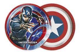 PRATO CAPITÃO AMERICA 2 REGINA