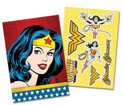KIT DECORATIVO MULHER MARAVILHA C/6 PEÇAS