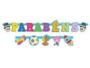 Faixa Parabéns Mundo Bita – Regina