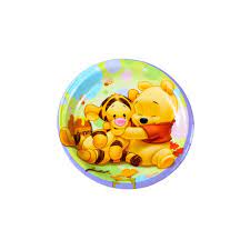 PRATO POOH BABY C/ 08 REGINA