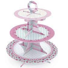 SUPORTE PARA DOCES E CUP CAKES JARDIM ENCANTADO -CROMUS