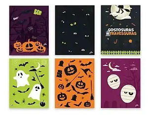Quadrinhos Divertidos Halloween – Pacote com 6 Unidades – Junco