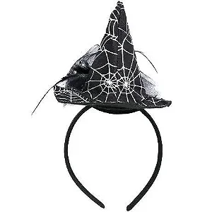 Tiara Halloween Fivela - Prata