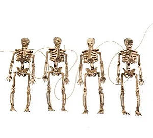 Varal Esqueleto Halloween – 8 Unidades