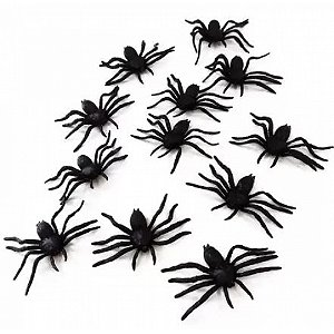 Mini Aranha Hallowen c/12 Un