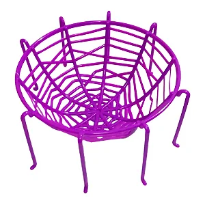 Bandeja Teia Halloween Roxo – 1 Unidade
