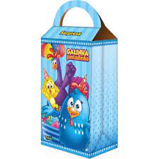 Caixa Surpresa Galinha Pintadinha Parabéns – 8 Unidades – Festcolor