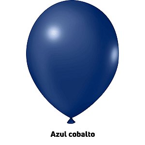 Balão Liso Azul Cobalto
