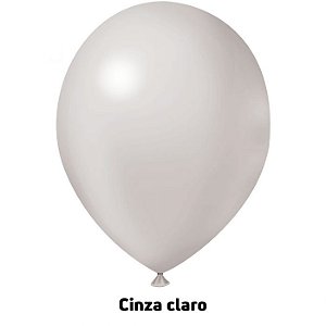 Balão Liso Cinza