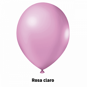 Balão Liso Rosa Claro
