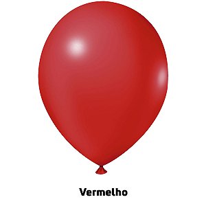 Balão Liso Vermelho