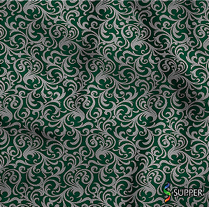 Tnt Estampado Metro - Arabesco Verde