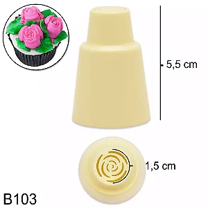 Bico Russo Cod. B103 - 1,5 cm