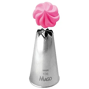 Bico de Confeitar Flor Especial Mod. 108 Mago